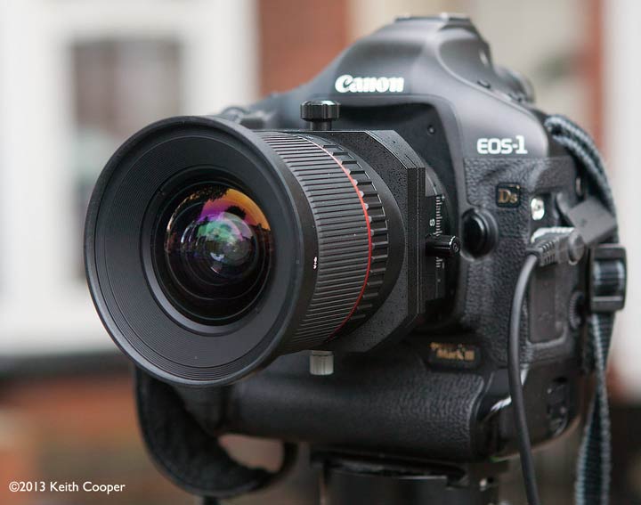 lens testing setup