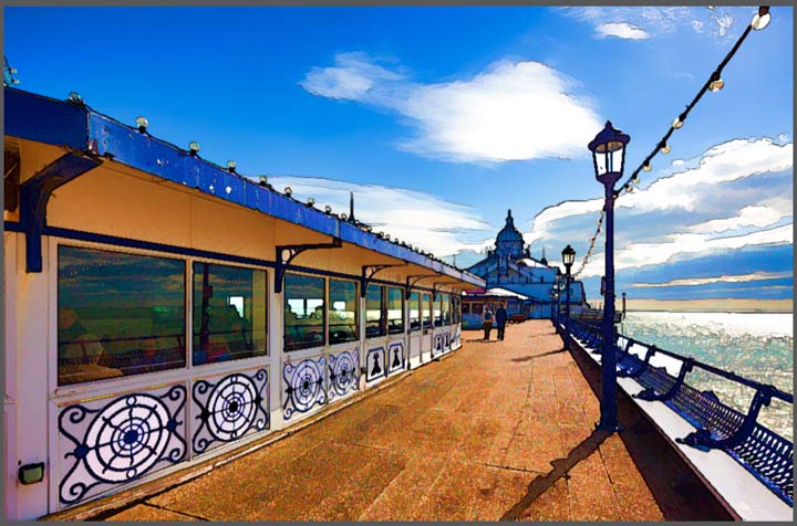 cartoon style for image adjustment