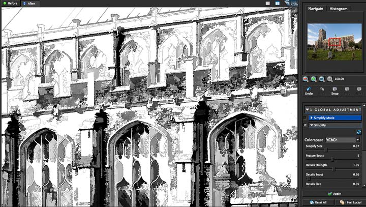 detail adjustment via plugin settings