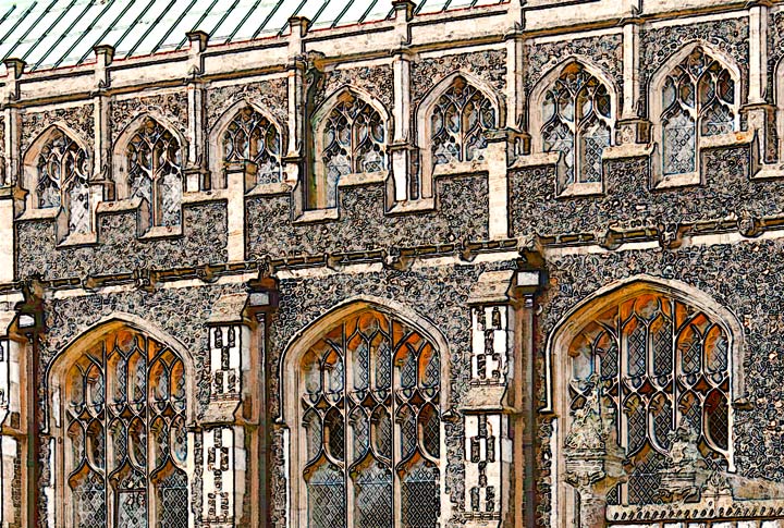 detailed colour sketch image