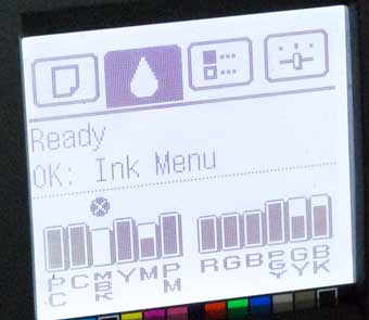 MBK ink needs replacement