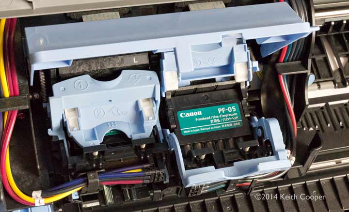 Replacing Canon large format printheads - iPF8300 / PF05
