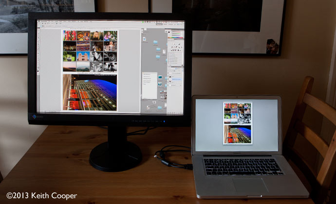 monitor set at 5500K