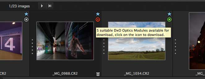 lens module availbitiy