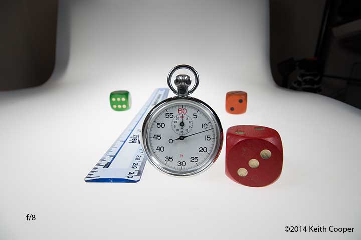 macro view at 10mm