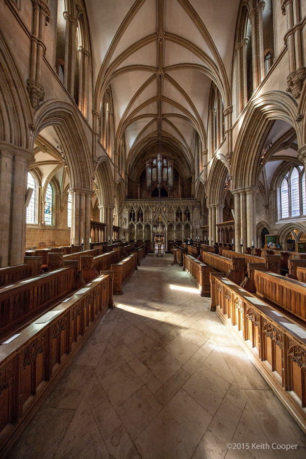 choir at Sothwell minster