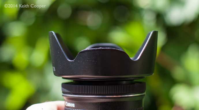 After initial test for remaining vignetting