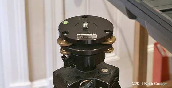 Manfrotto levelling adapter