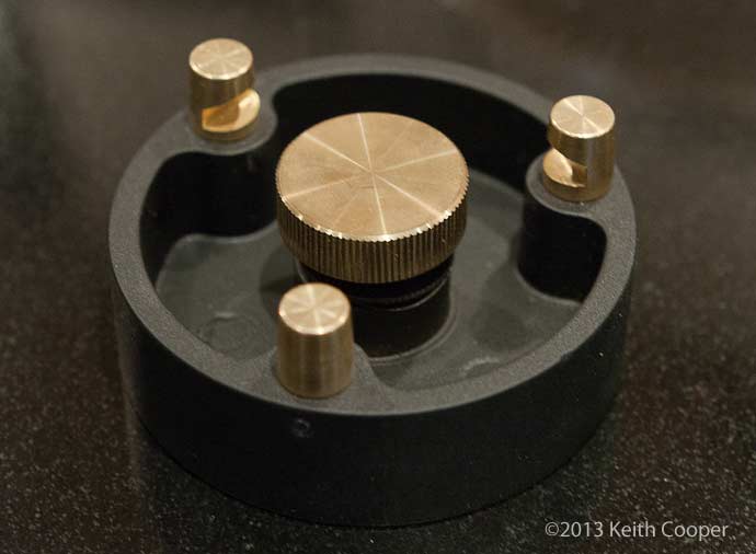 tribrach to 5/8 inch adapter