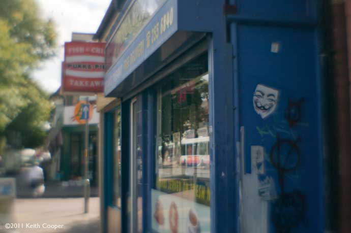chip shop in Narborough road. leicester