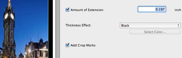 black edge effect