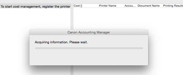 downloaing info from printer