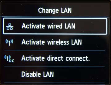 lan setup