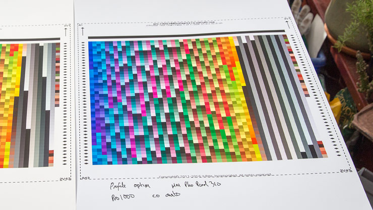 profile optimisation prints