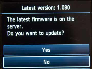 updating formware