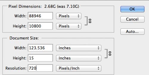 resizing image to fit paper