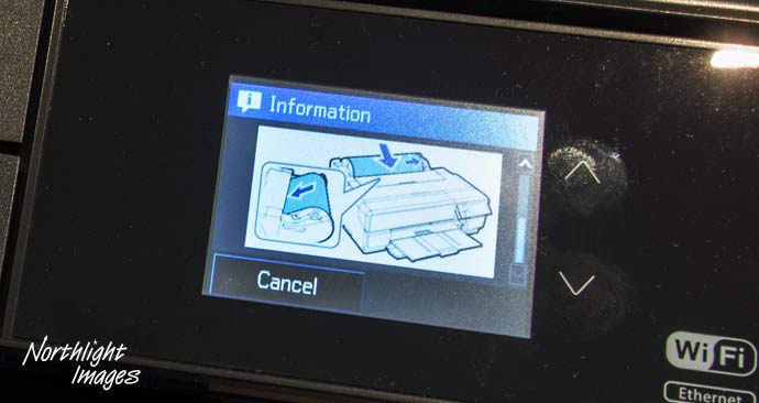 paper feed instructions