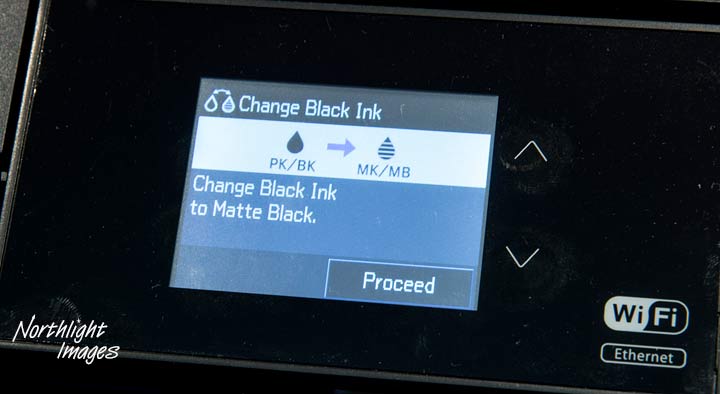 swapping black ink types