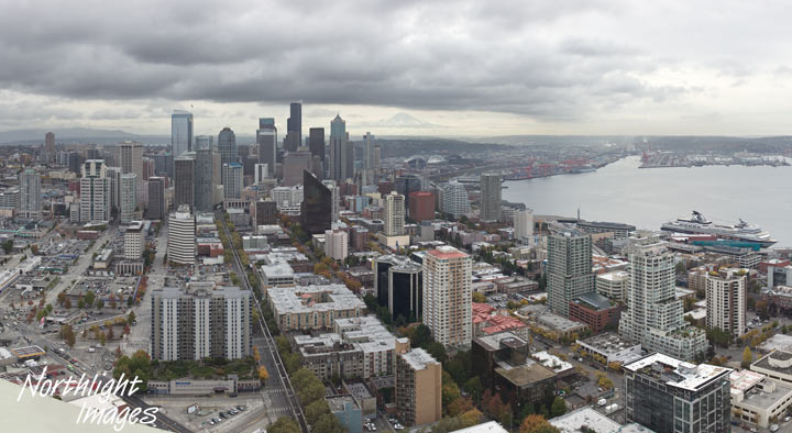 Seattle viewed from the Space Needle