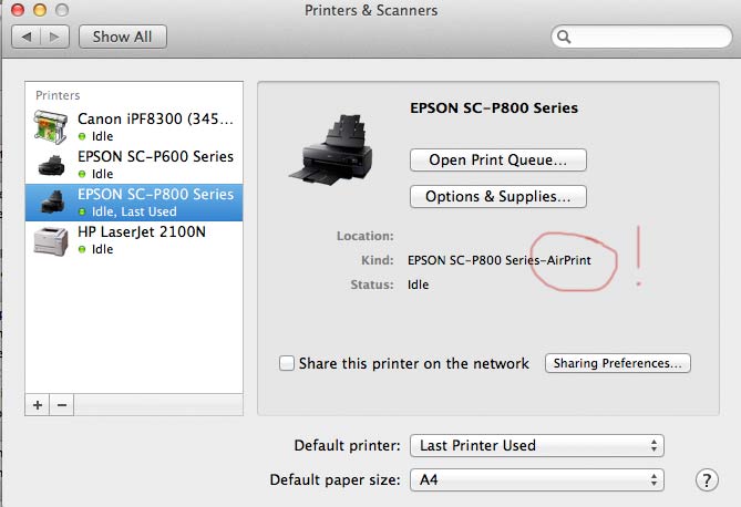 choosing the correct version of the printer driver
