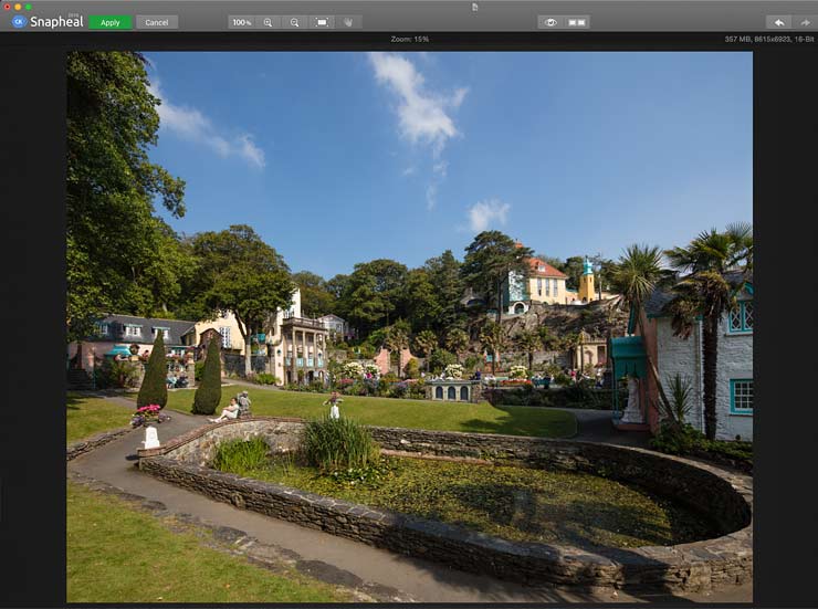 cleaned up image of fishpond