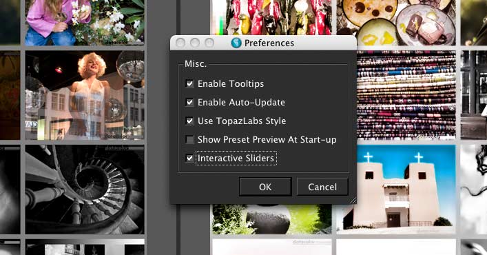 plugin preferences for topaz adjust 5