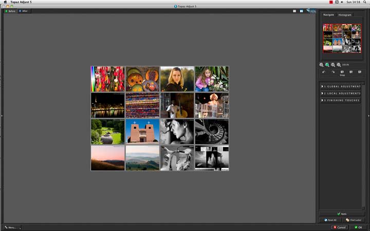 opening the plugin with an image from photoshop