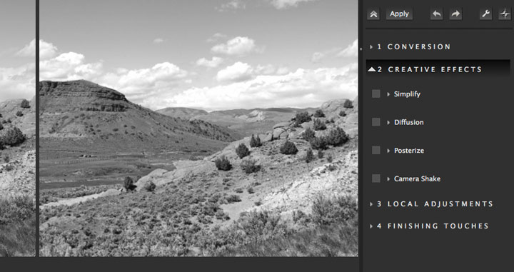 creative settings