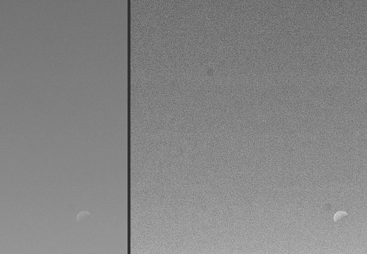 contrast enhancement and noise