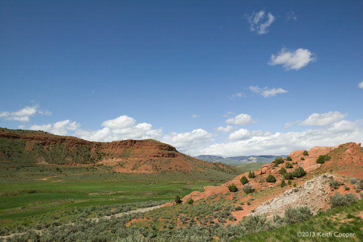 Rocky hills, Wyoming
