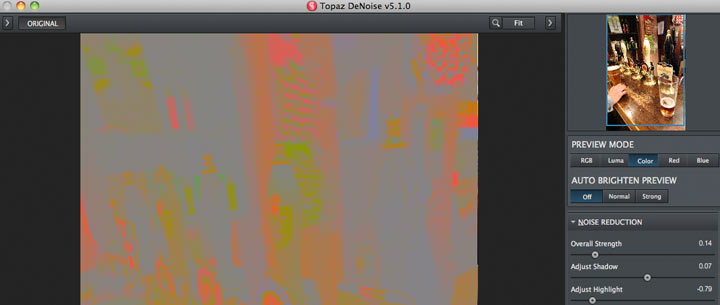 colour information for image