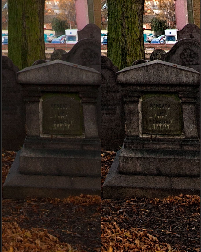 microcontrast adjustment