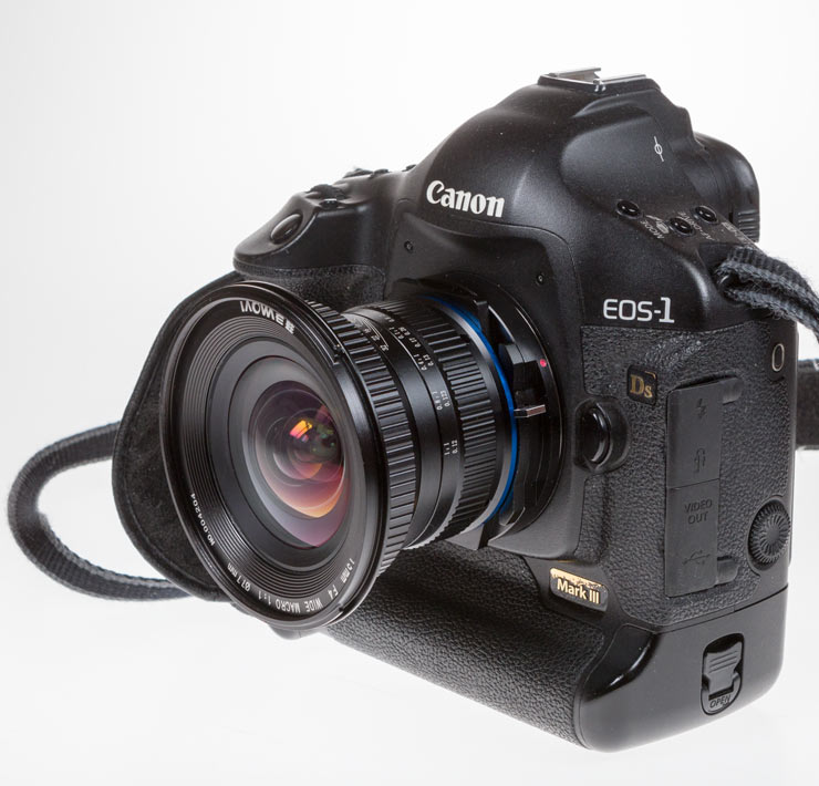 venus 15mm fitted on Canon 1Ds mk3