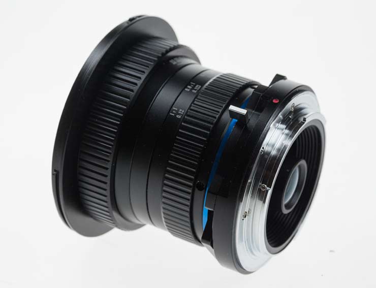 15 mm lens shift lock