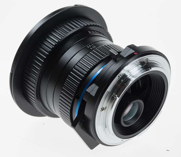 rear view of lens shifted down by 6mm