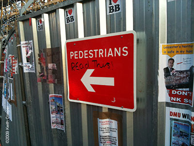 read-this Posters reappear most nights
