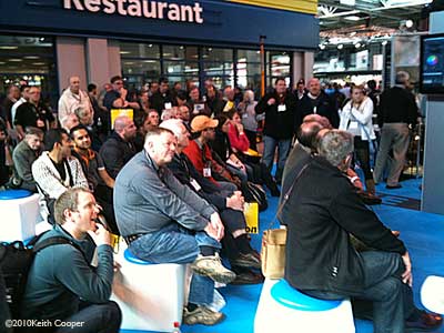 rapt audience at seminar