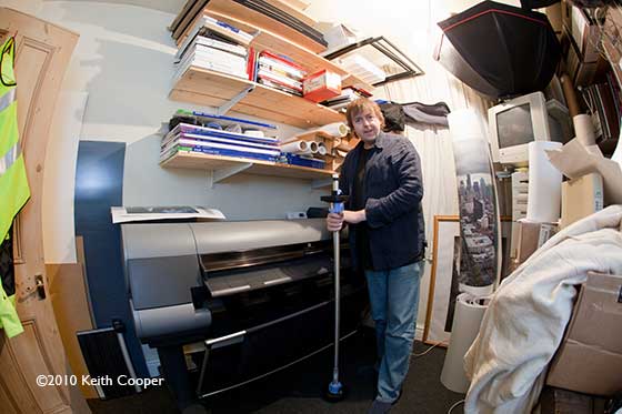 Keith Cooper with ipf8300