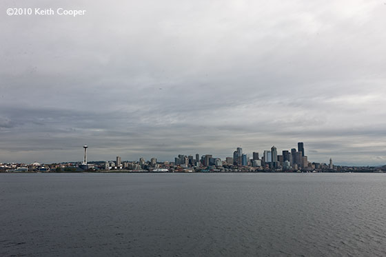 ferry view of seattle