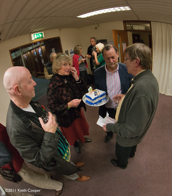 mw4 cake presented for michael's 80th birthday