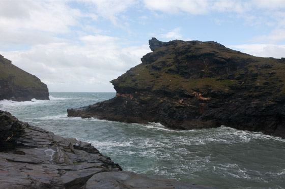 original North Cornish coast