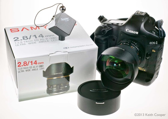Spydercube for checking WB and exposure
