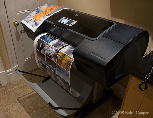 Multiple prints on roll paper on an HP z3200ps