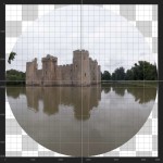 100 degree FOV stitched image