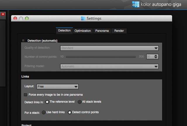 new automatic settings