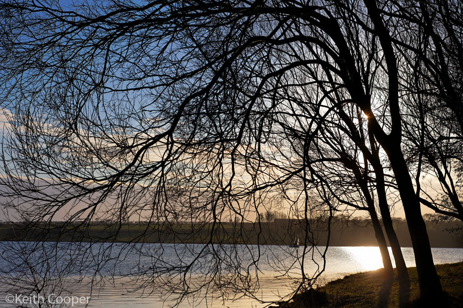 rutland water - late afternoon