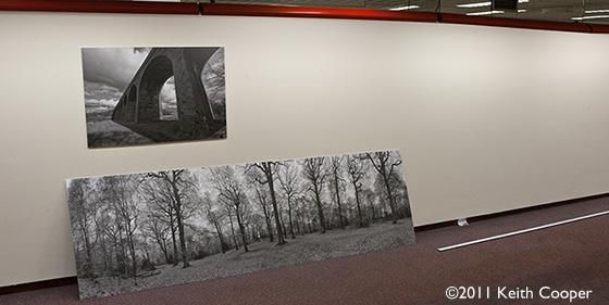 Preparations for Leicester Peoples' Photography Gallery