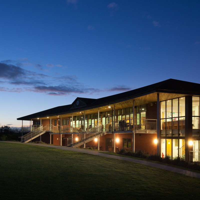 Cricket club building