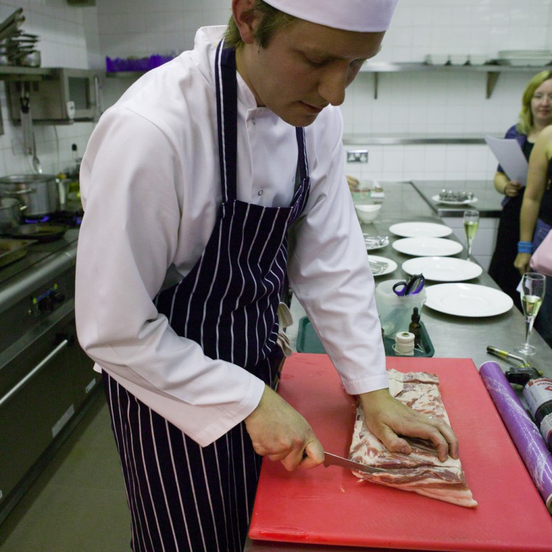 Kitchen preparation work