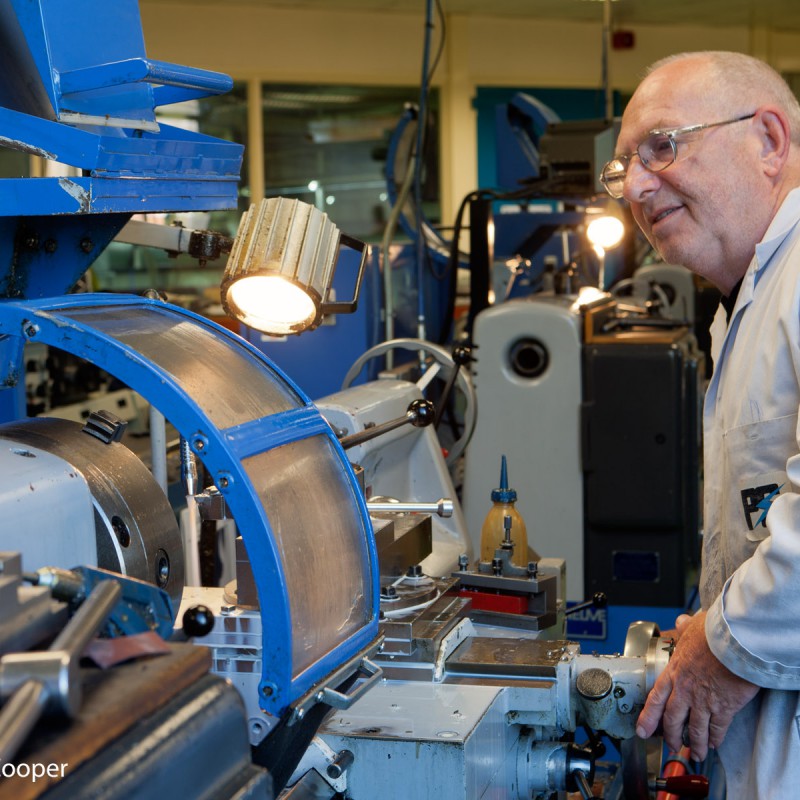 Lathe setup